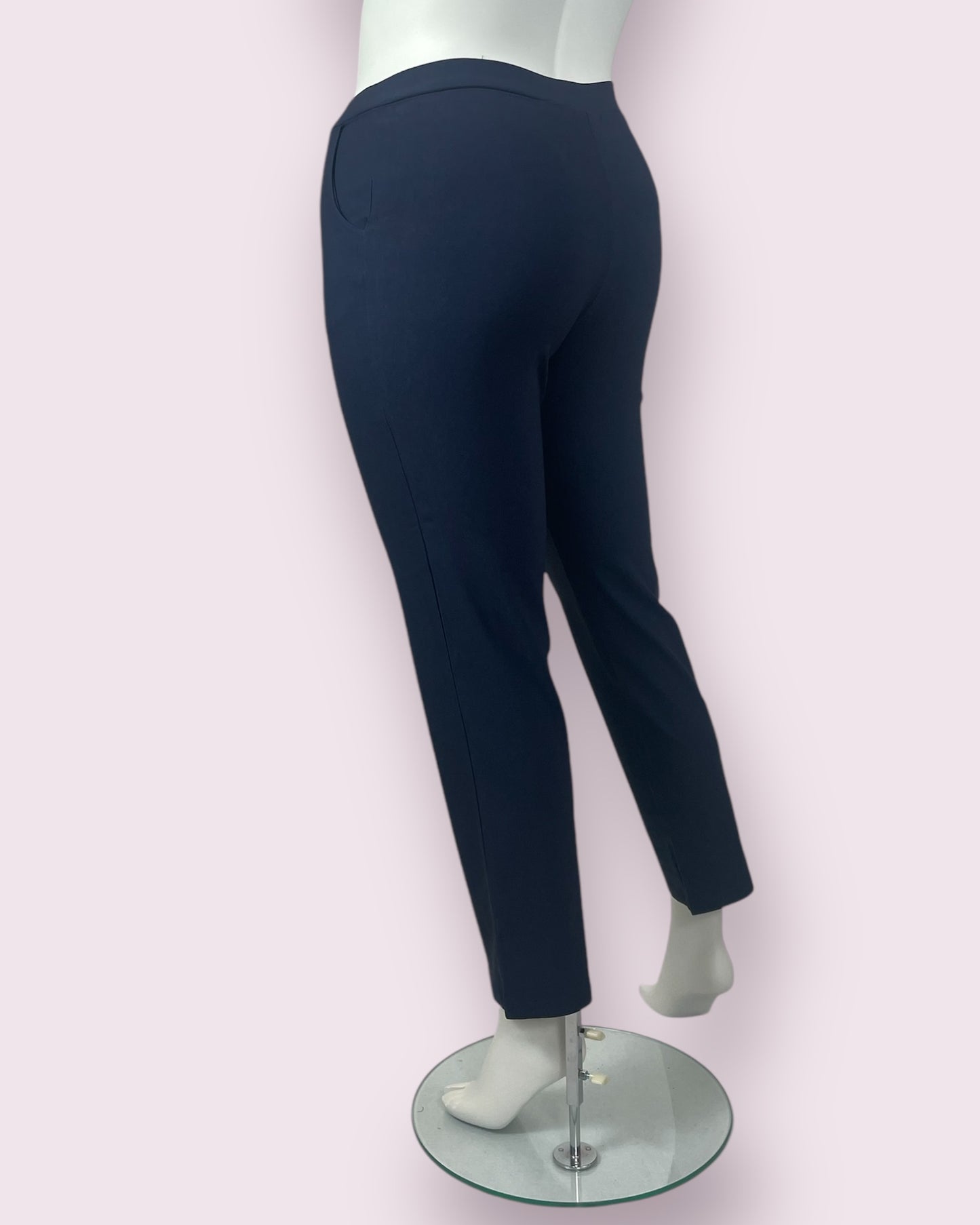 Mary 2-Way Stretch Trouser - Full Length Navy