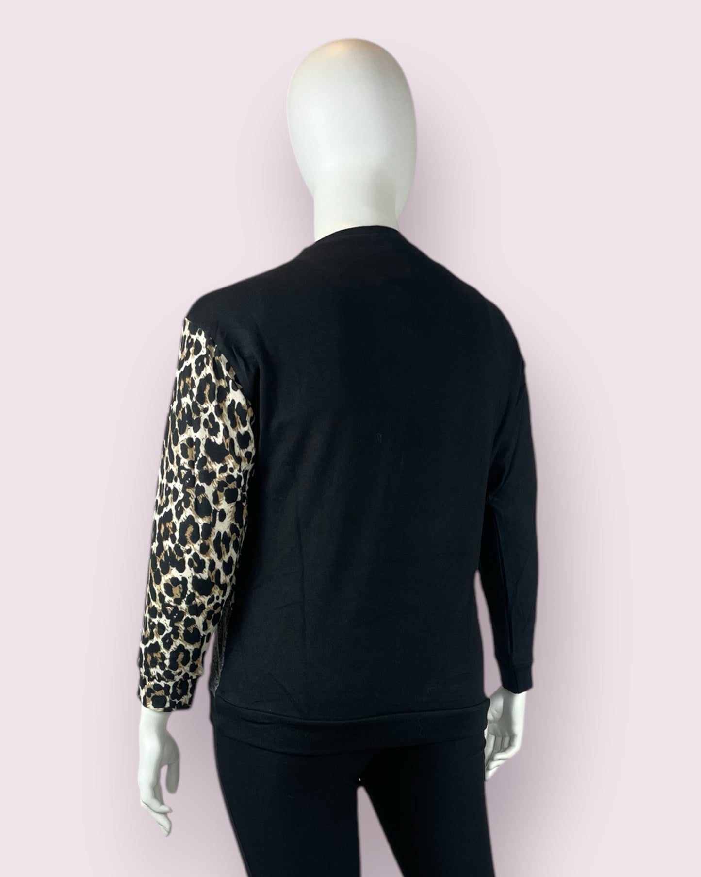 Josie Knit - Leopard Patch