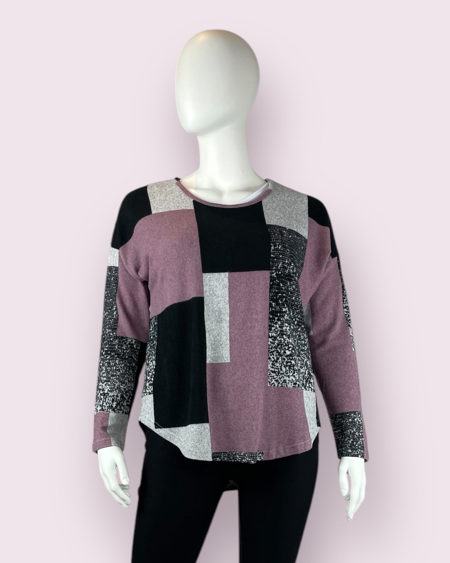Josie Knit - Pink Patch