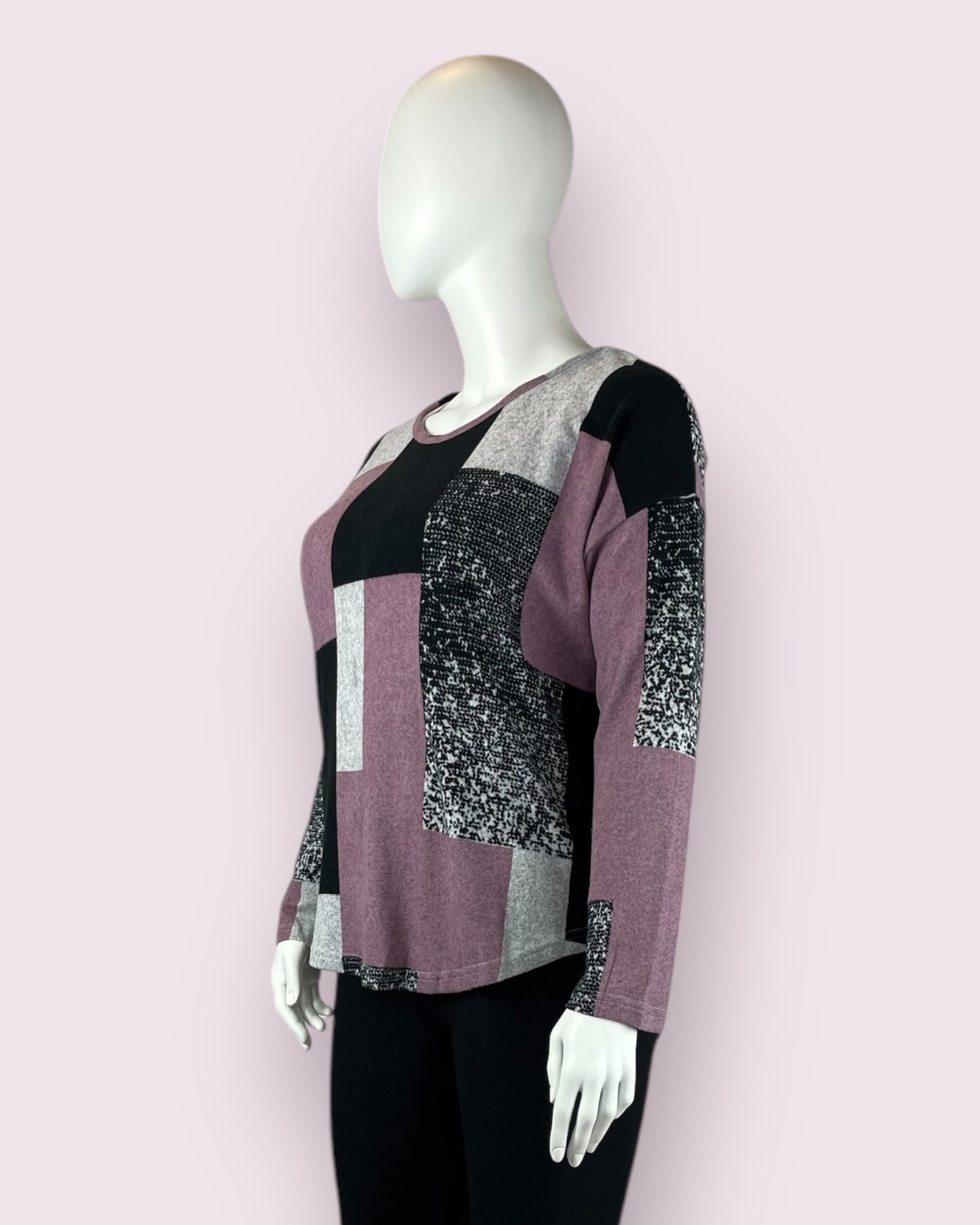 Josie Knit - Pink Patch