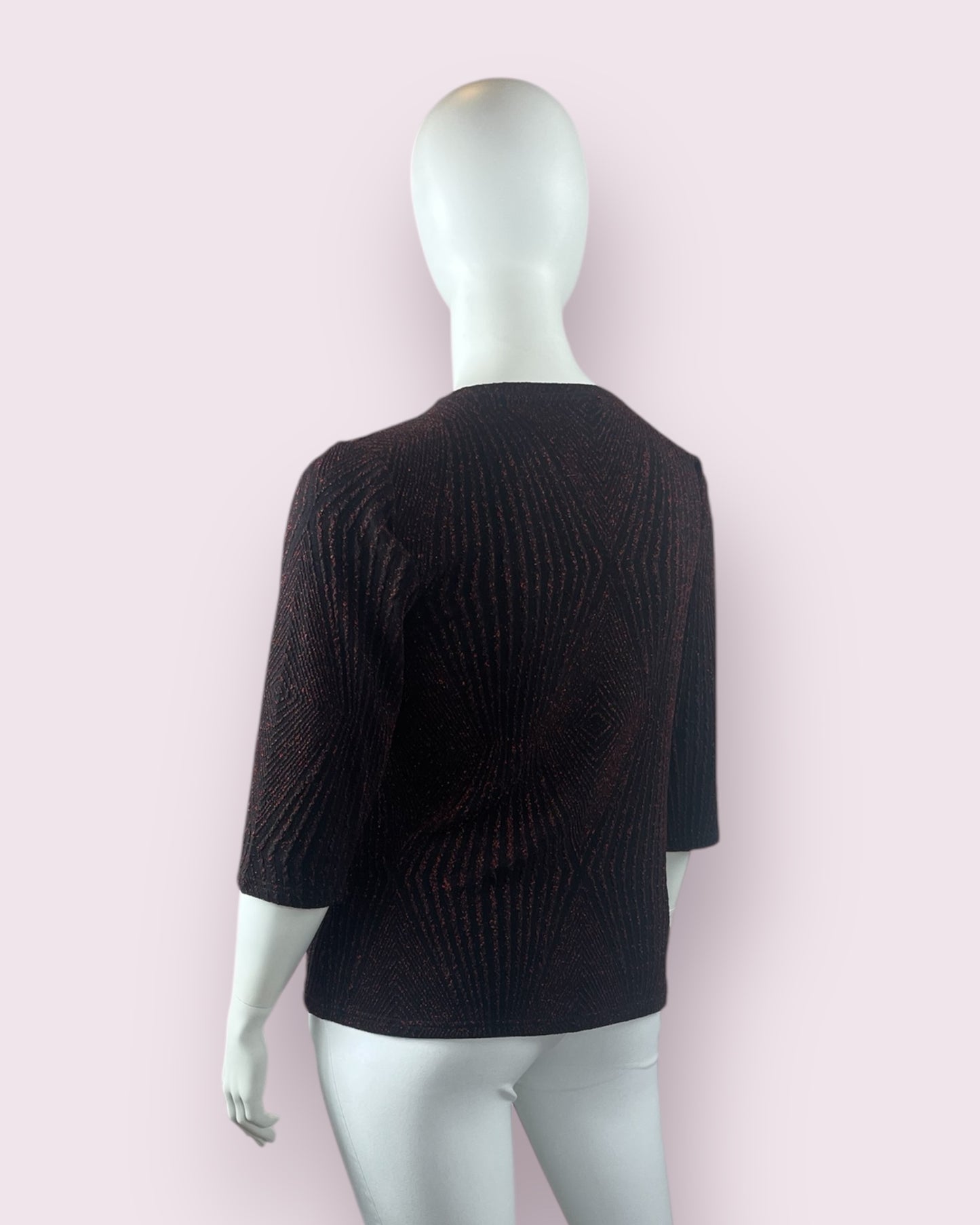 Ivy Diamante Top - Red