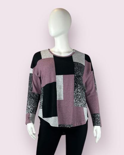 Josie Knit - Pink Patch